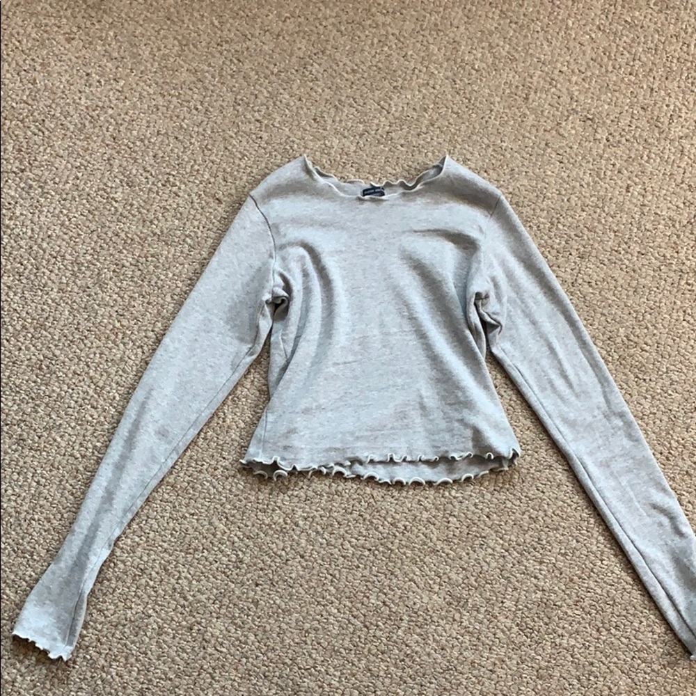 Crop Long Sleeve T